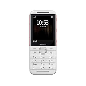 Nokia-5310-24-Inch-8-MB-UK-SIM-Free-2G-Feature-Phone-Dual-Sim-WhiteRed Nokia 5310 2.4 Inch 8 MB UK SIM-Free 2G Feature Phone (Dual Sim) - White/Red