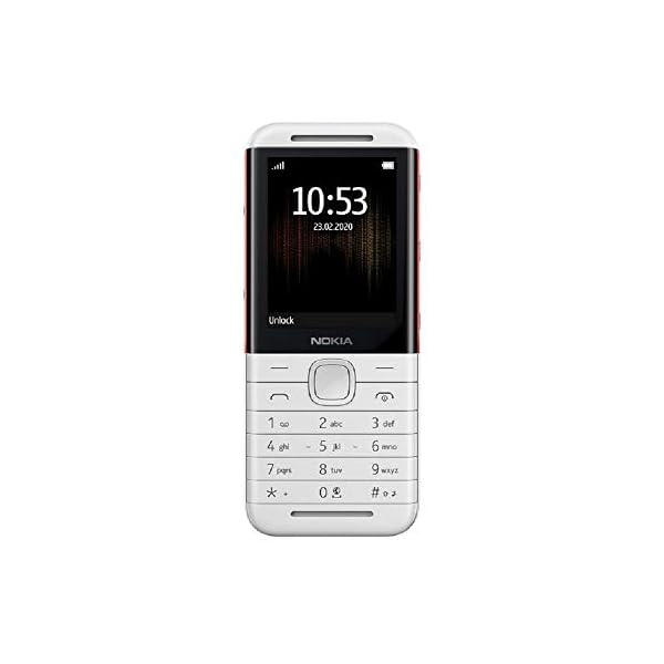 Nokia-5310-24-Inch-8-MB-UK-SIM-Free-2G-Feature-Phone-Dual-Sim-WhiteRed Nokia 5310 2.4 Inch 8 MB UK SIM-Free 2G Feature Phone (Dual Sim) - White/Red