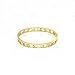 Baoliren 18k Gold Titanium Roman Numeral Bracelet Bangle for Women