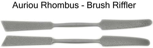 Auriou Rhombus/brush Riffler Rasp for Wood 6in. Grain 14