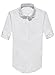 NITAGUT Men's Cotton Linen Blend Shirts White-US XL
