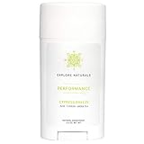 Natural Deodorant - Aluminum-Free, All-Day Performance for Women & Men by Explore Naturals - Paraben, Phthalate, Sulfate & Cruelty Free - Multiple Scents Available, Made in the USA (Cypress Breeze)
