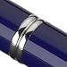 PILOT Vanishing Point Collection Refillable & Retractable Fountain Pen, Blue Barrel with Rhodium Accents, Blue Ink, Medium Nib (60243)