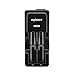 Tenergy TN270 Li-ion Battery Charger for 18650/18500/14500 Rechargeable Batteries, 2 Bays Fast Smart Charger for Flashlights/Digital Cameras Batteries