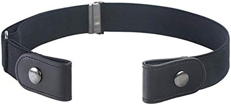 Buckle-free Elastic Belt for Men and Women Comfortable No Buckle Adjustable Belt Jeans Pants Invisible Stretch Waist Belts