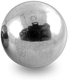 6MM 316L Stainless Steel Threaded Ball For 14G (1.6MM)
