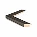 PictureFrameFactoryOutlet 12 x 36 Picture Frame 1.25 Inch Wide Black Flat Moulding