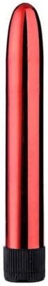 Love Aphrodisia 7'' Smooth Body Massager Including 2 x AA duracell Batteries, Love Aphrodisia Branded Velvet Storage Bag and 1 x Sachet of lube (Metallic Pink)