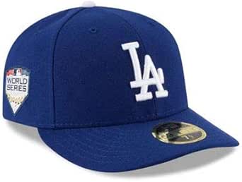 New Era Los Angeles Dodgers Authentic Collection Low Profile 59FIFTY Fitted. Size 7 3/4 Blue at 