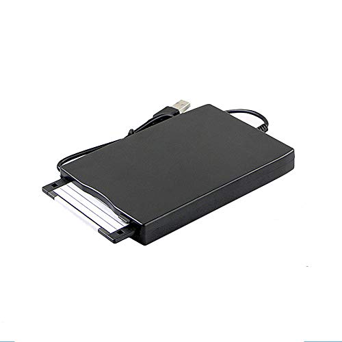 Xeminor Portable FDD USB Floppy Disk 1.44 MB Reader Drive External Floppy Disk Drive for Mac Windows 10/7/8/XP Use 1Pcs