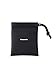 Panasonic drops360°LUXE Premium In-Ear Stereo Headphones RP-HJX20-K (Black and Silver) Powerful Bass, with Travel Case