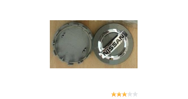 1 tapacubos de aleación para llantas Nissan Juke, color gris.