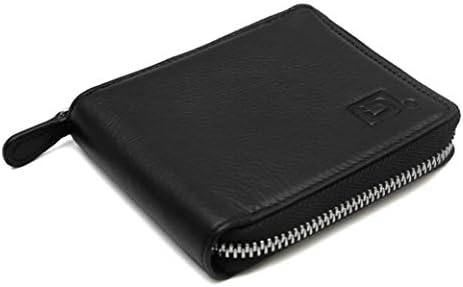 RFID Blocking Leather Ziparound Wallet for Men - RFID Wallets with Top Rated Protection