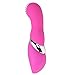 Silicone Clitoral Vibrator with Raised Nubby Ticklers and 7 Powerful Vibrating Functions