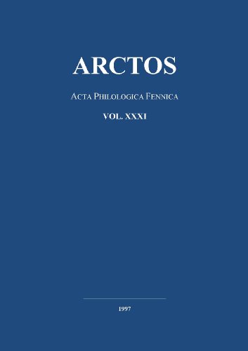 Arctos: Acta Philologica Fennica, Vol. 31 (Arctos. Acta Philologica Fennica)