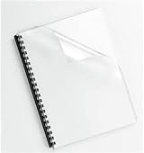 Fellowes A4 Binding Cover 180 Micron PVC Transparent Pack 100 view 2