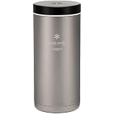 Snow Peak Titanium Kanpai Double Wall Bottle, Insulated Thermos, 300ml | Perfect Addition to Camping, Hiking, or Backpacking Gear, Bottle Keeps Drinks Hot or Cold, Ultralight, Japanese Designed