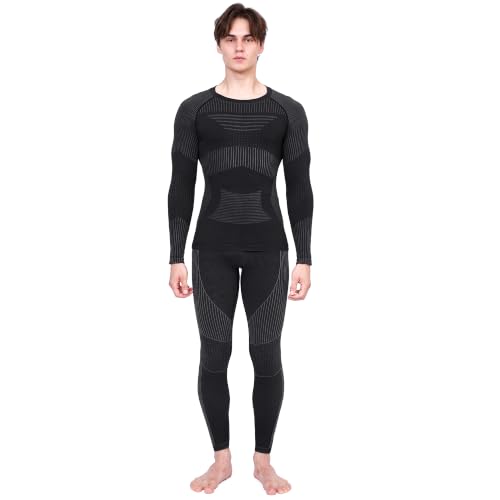 YESWEL Thermal Underwear for Men Long Johns Set, Merino Wool Base Layer Men at Amazon
