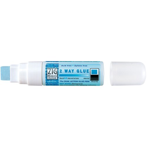 Zig Adhesive Zig Two Way Glue Pen Bulk-Jumbo Tip, 1 dozen, MSB30M