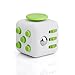Fidget Cubes, Cubier (2-Pack) Anti-Anxiety Stress Relief Attention and Relaxing Dice Toy for Children and Adults (Pink/Green)