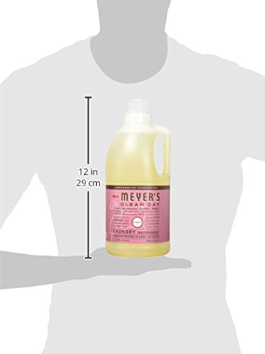 Mrs. Meyer's Clean Day Laundry Detergent, Rosemary, 64 fl oz - Thumbnail 2