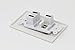 RiteAV - 3 x HDMI and 1 x Coax Cable TV F Type Port Wall Plate Decorative - White