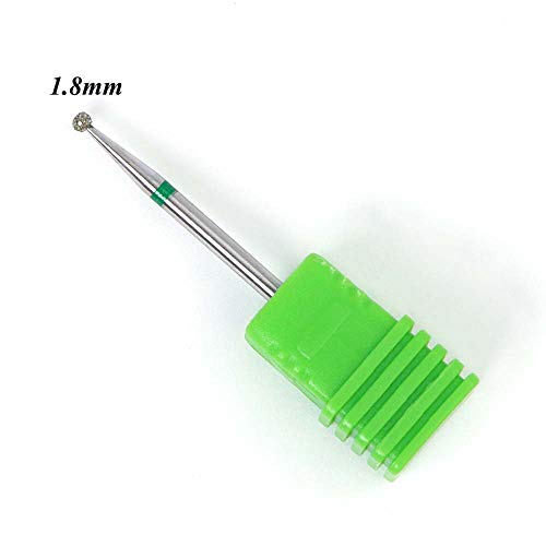 1pcs Diamond Nail Drill Machine Bit Ball Cuticle Clean Burr Rotary Milling for Electric Cutter Manicure Nail Art Tool JIJG01-05 JG02