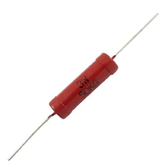 Uxcell 4.7 Ohm Resistors - 20Pcs 3W 5% Tolerance Metal Oxide Film Resistors