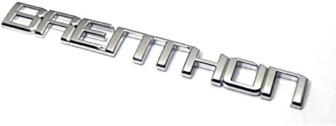 Brenthon Lettering Mini Emblem Matal Chrome Color for All Cars