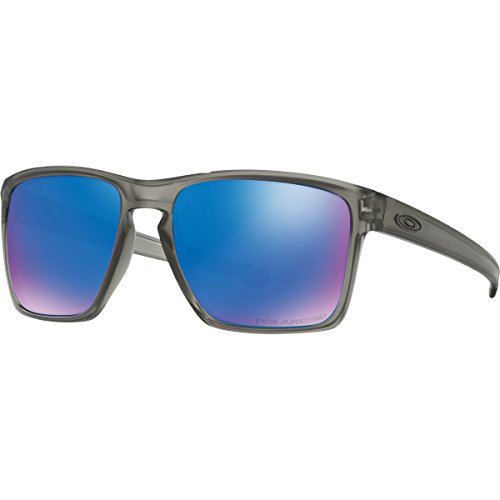 Oakley Men's Sliver Xl Non-Polarized Iridium Rectangular Sunglasses, Ruby Fade, 57 mm