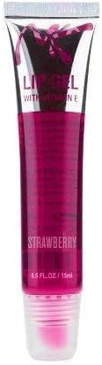 Nicka K 3 Pack Lip Gel Strawberry Cherry Bubblegum Vitamin E Moisturizing view 4