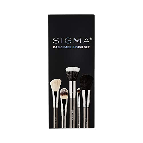 Sigma Beauty Basic Face Makeup Brush Set of 5 - Thumbnail 4
