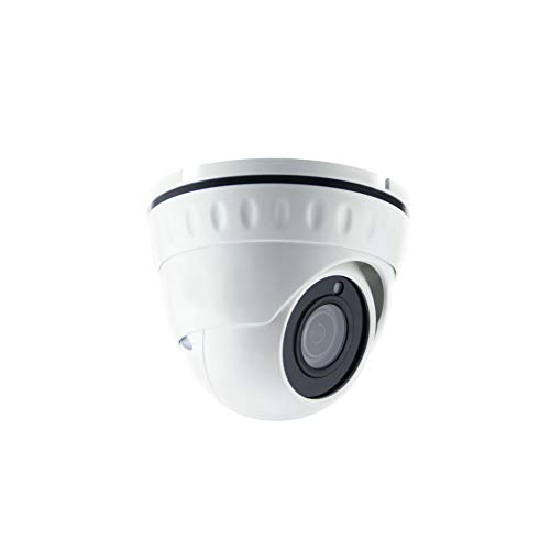 Ares Vision 5MP (1920P) 4 in 1 AHD/TVI/CVI/Analog Dome Fixed 2.8mm Wide Angle Lens Camera, Indoor/Outdoor w/IR Night Vision