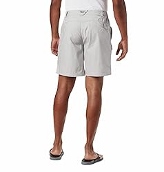 Columbia Men's Half Moon Iii Short, Cool Grey, 5X x 8