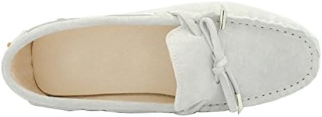 Minishion Womens Loafers & Slip-ons Suede Driving Footwear YB9602