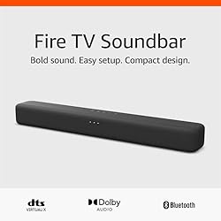 Amazon Fire TV Soundbar, 2.0 speaker with DTS