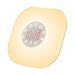AMIR Wake-Up Light, Sunrise Simulation Alarm Clock, Nature Night Light, 5 Colors Atmosphere Lamp, 3 Brightness Bedside Lamp, Morning Wake-Up Alarm Light with Nature Sounds & FM Radio - Touch Control
