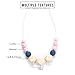 Bebe by Me 'Scarlett' Silicone Teething Necklace for Nursing Moms