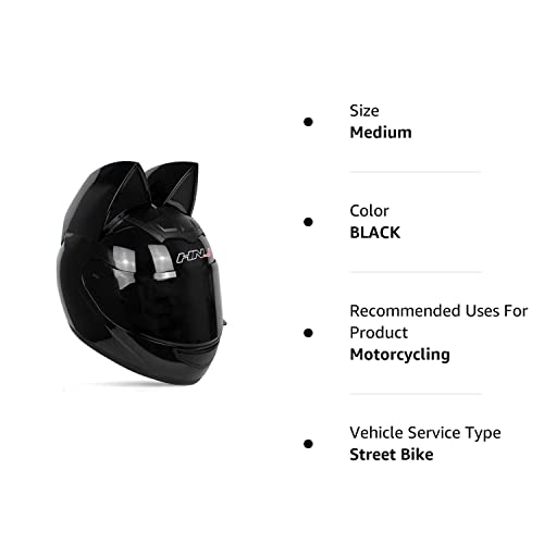 Adult Personalized Cat Ear Motorcycle Helmet,Men and Women Cool