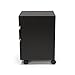 Essentials File Cabinet - 3-Drawer Wheeled Mobile Pedestal Cabinet, Espresso (ESS-1030-ESP)