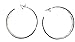 Tory Burch Pierced-T Earring Silver Hoops