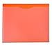 Nova Filer Waterproof Poly-File Folders with Top Tab, Letter Size, Assorted Colors, 10pcs Pack