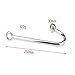 Stainless Hook ànàl B~UTT Pl'ug &Foot Massage Séx Toys for Male Female Lovers (Silver2)