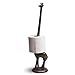 Kalalou CXX2053 Standing Cast Iron Giraffe Decorative Paper Towel Holder Stand, One Size, Brown