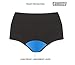 Bambody Overnight/Heavy Discharge Period Panties | High Waist Menstrual & Postpartum Underwear (X-Small, 3 x Black)