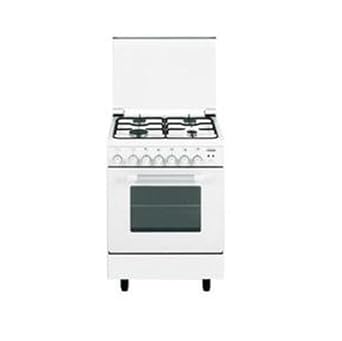 Alpha A65bxf Glem Gas Cooker White Ovens Cookers Stove Glass