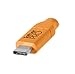 TetherPro USB-C to 2.0 Mini-B 5-Pin, 5Gbps Gen 1, 15' (4.6m), High-Visibility Orange