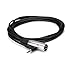 Hosa XVM-110 Meters 10 Feet Right-Angle 1/8 Inches TRS to XLR Male Cable