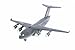 Boeing C-17 Globemaster Pullback Plane, Gray - Daron TM9020 - Diecast Model Military Vehicle