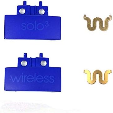 Metal Hinge Headband Connector Repair Parts Kit Compatible with Solo3 Solo 3.0 Wireless Over-Ear Headphones (Blue)